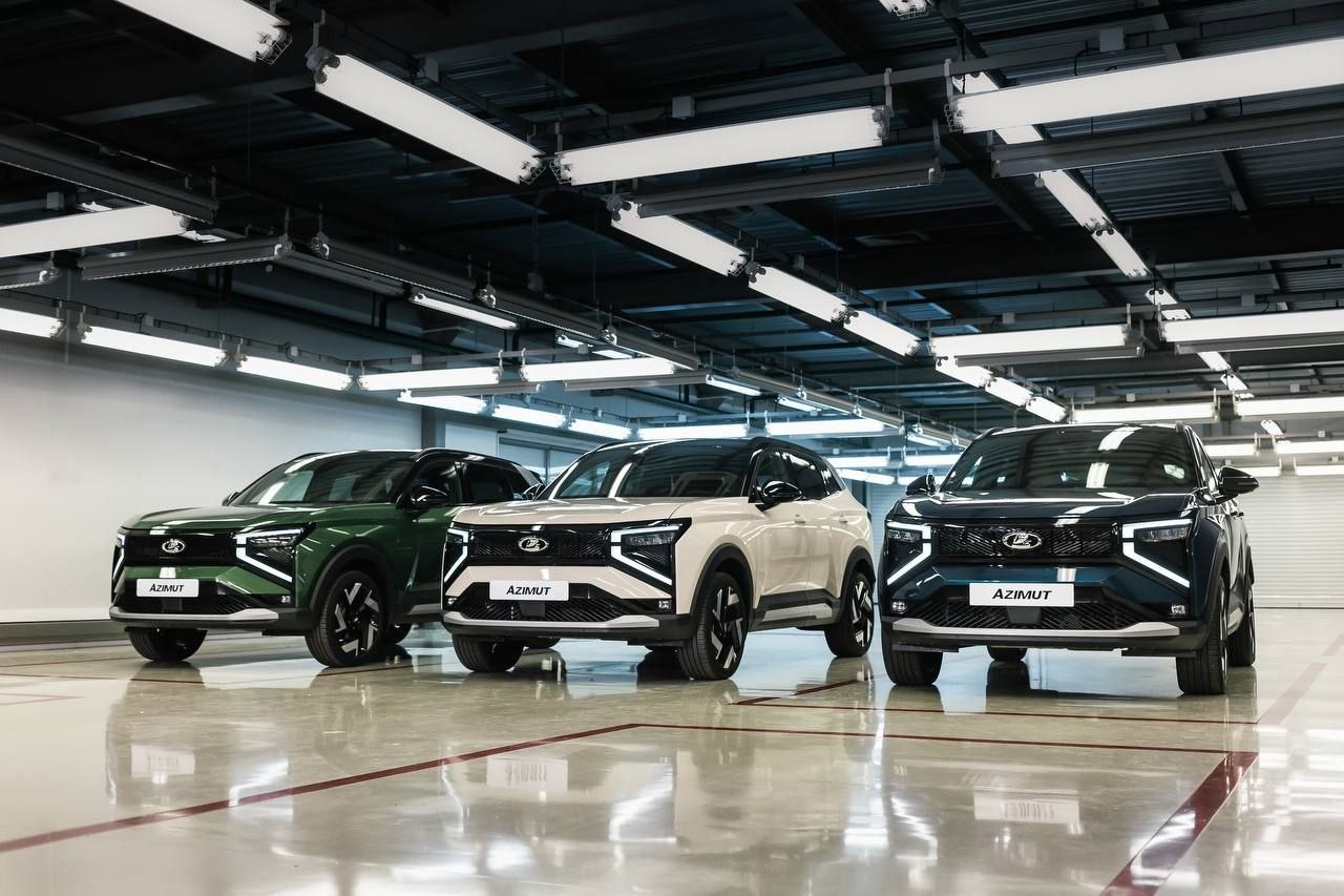 Иллюстрация завода АвтоВАЗа в Тольятти, где выпускают Lada Azimut